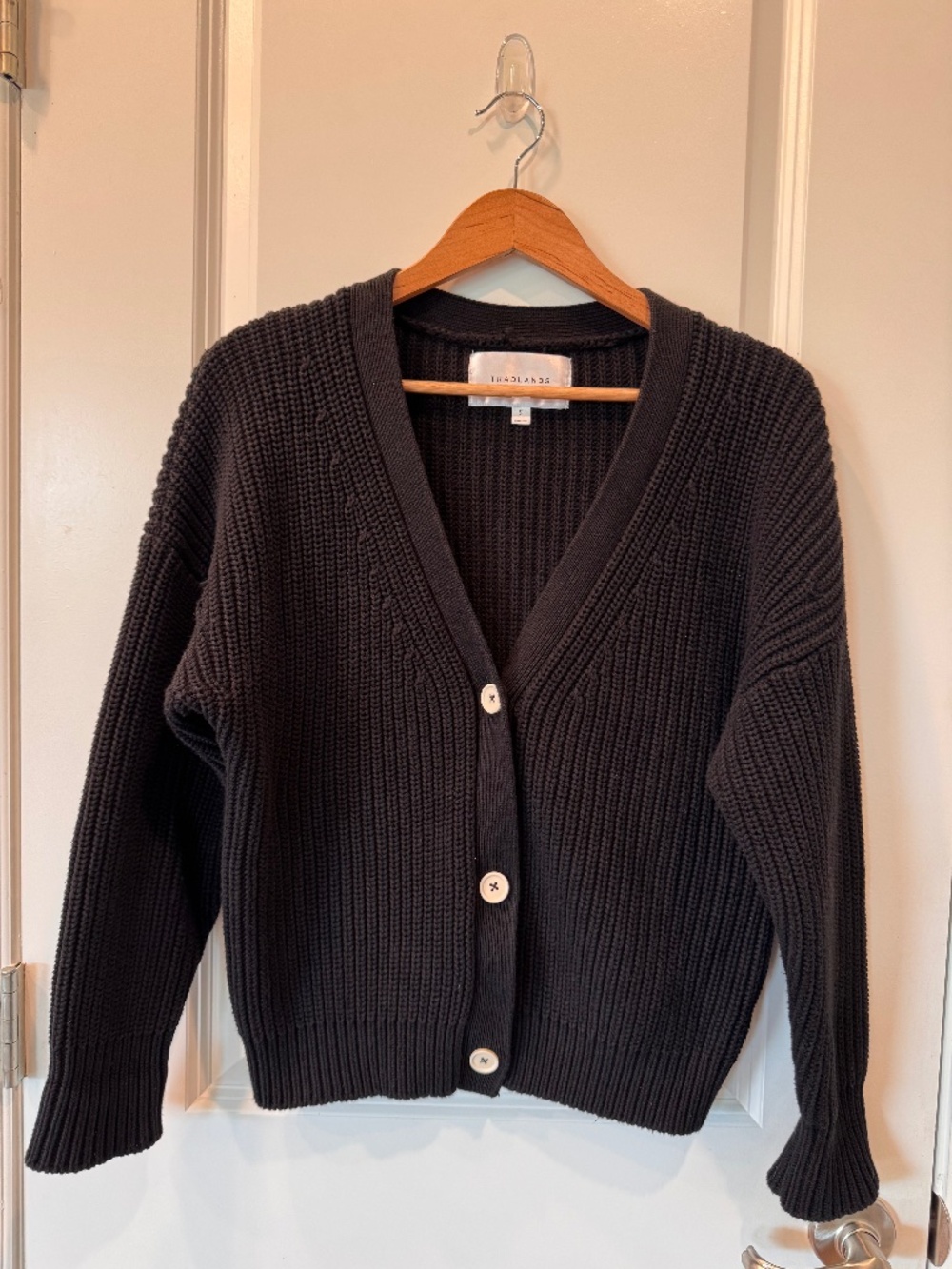 Black Tradlands Cardigan Size Small